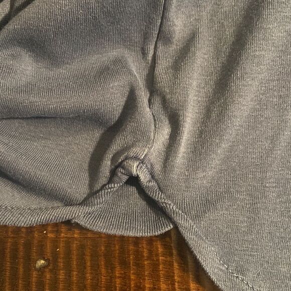 Blue Pronto Uomo Knit Henley Men’s Shirt Size Large - Picture 5 of 6